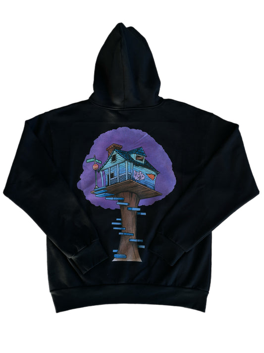 Purple Treehouse Hoodie
