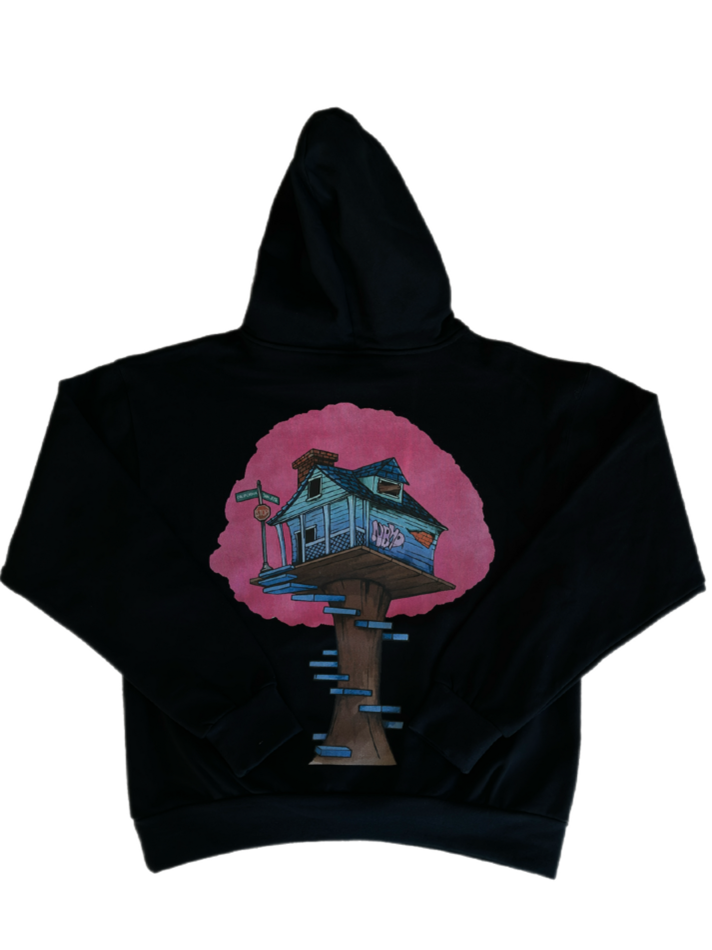 Pink Treehouse Hoodie